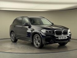 Carbon black Used 2020 BMW X3 M Sport SUV | £27,900 (Fair price)