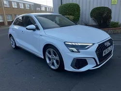 White Used 2020 Audi A3 Sportback S-Line Hatchback | £19,995 (Fair price)