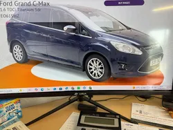 Blue Used 2011 Ford Grand C-Max Titanium MPV | £3,195 (Fair price)