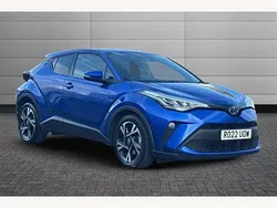Blue Used 2022 Toyota C-HR Design SUV | £18,601 (Fair price)