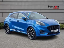 Blue Used 2023 Ford Puma ST-Line X SUV | £16,495 (Fair price)
