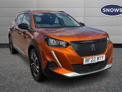 Orange Used 2022 Peugeot 2008 Allure Premium SUV | £12,890 (Good price)