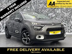 Grey Used 2022 Citroën C3 PureTech Hatchback | £11,795 (Fair price)