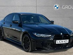 Black Used 2024 BMW M3 Competition Edition Sedan | £69,495 (Fair price)