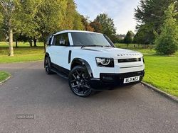 White Used 2021 Land Rover Defender Dynamic SUV | £47,450 (Expensive)