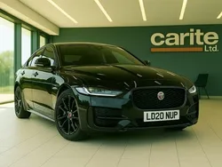 Black Used 2020 Jaguar XE SE Sedan | £17,995