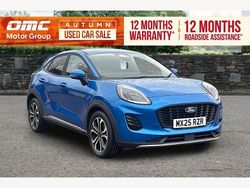 Blue Used 2025 Ford Puma Titanium Hatchback | £19,999