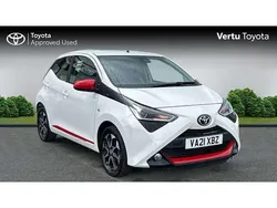 White Used 2021 Toyota Aygo Trend Hatchback | £12,699 (Fair price)
