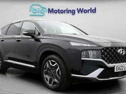 Black Used 2022 Hyundai Santa Fe Ultimate SUV | £29,300 (Fair price)