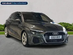 Grey Used 2021 Audi A3 S-Line Hatchback | £19,999 (Fair price)
