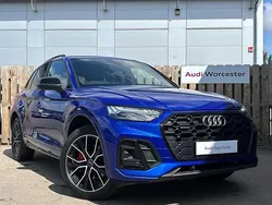 Ultra blue metallic Used 2022 Audi Q5 Exclusive SUV | £37,480 (Fair price)