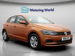 Orange Used 2018 VW Polo SE Hatchback | £9,900 (Fair price)