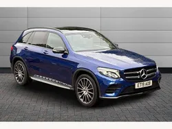 Blue Used 2019 Mercedes GLC250 AMG SUV | £26,650 (Expensive)