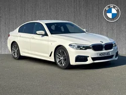 White Used 2019 BMW 520 M Sport Sedan | £21,699 (Good price)