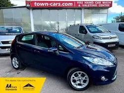 Blue Used 2012 Ford Fiesta Zetec Hatchback | £4,999 (A bit pricey)