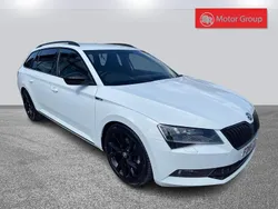White Used 2018 Skoda Superb SportLine Estate | £13,728 (Good price)