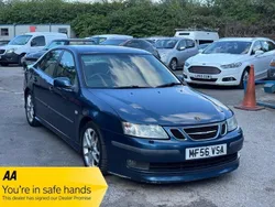 Blue Used 2007 Saab 9-3 Aero Sedan | £2,489 (Good price)