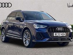 Blue Used 2022 Audi Q3 Black Edition SUV | £28,668 (Fair price)