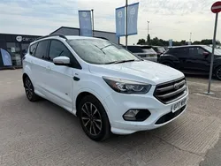 White Used 2017 Ford Kuga ST-Line SUV | £9,990 (Fair price)