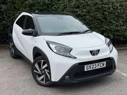White Used 2023 Toyota Aygo Hatchback | £13,299 (Fair price)