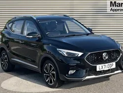 Black Used 2021 MG ZS Exclusive Sedan | £14,613 (Fair price)