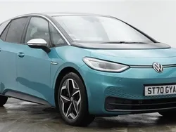 Makena turquoise premium metallic Used 2020 VW ID.3 Pro Performance Hatchback | £14,400 (Fair price)