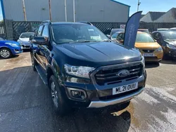 Black Used 2021 Ford Ranger Wildtrack Pickup | £17,799 (Good price)