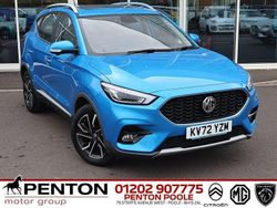 Blue Used 2022 MG ZS Exclusive Sedan | £13,790 (Fair price)