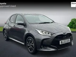 Grey Used 2023 Toyota Yaris Hybrid Design Hatchback | £17,403 (Fair price)