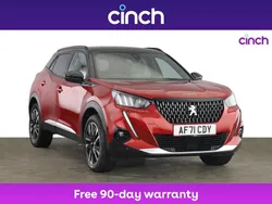 Red Used 2021 Peugeot 2008 Premium SUV | £15,589 (A bit pricey)