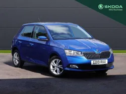 Race blue metallic Used 2019 Skoda Fabia SE Hatchback | £8,995 (Good price)