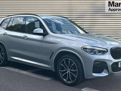 Silver Used 2021 BMW X3 M Sport SUV | £30,408 (Good price)