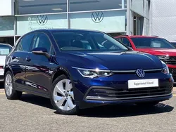 Blue Used 2021 VW Golf VIII Style Hatchback | £18,695 (Fair price)