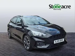 Black Used 2019 Ford Focus ST-Line X Estate | £13,995 (Fair price)