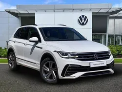 White Used 2023 VW Tiguan R-line Edition SUV | £26,991 (Fair price)