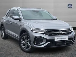 Silver Used 2024 VW T-Roc R-line SUV | £31,343 (Expensive)
