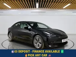 Black Used 2020 Tesla Model 3 Standard Range Plus Sedan | £14,349 (Super price)