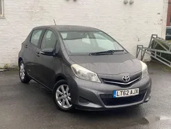 Grey Used 2012 Toyota Yaris Hatchback | £3,350 (Fair price)