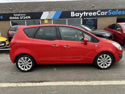 Red Used 2013 Vauxhall Meriva MPV | £3,750 (Fair price)