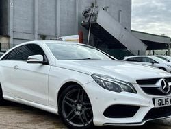 White Used 2015 Mercedes E220 AMG line Coupe | £6,100 (Fair price)