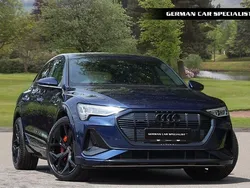 Navarra blue Used 2022 Audi e-tron Sportback S-Line SUV | £27,990