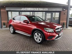 Red Used 2017 Mercedes GLC350 Coupe | £21,940 (Fair price)