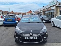 Black Used 2016 Citroën DS3 PureTech Hatchback | £6,695 (Expensive)