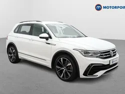 White Used 2021 VW Tiguan R-line SUV | £26,049 (Good price)