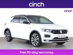 White Used 2020 VW T-Roc R-line SUV | £21,299 (Fair price)