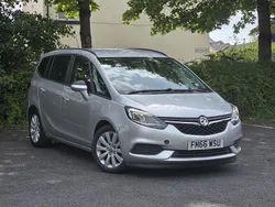 Silver Used 2017 Vauxhall Zafira Tourer Design Edition MPV | £5,000 (Good price)