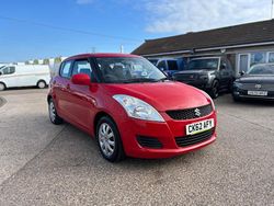 Red Used 2012 Suzuki Swift Hatchback | £2,995 (Fair price)