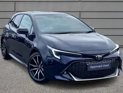 Obsidian blue bitone Used 2023 Toyota Corolla Sport Hatchback | £23,750 (Fair price)