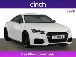 White Used 2018 Audi TT Black Edition Coupe | £16,499 (Fair price)