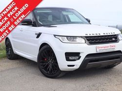 White Used 2017 Land Rover Range Rover Sport HSE Dynamic SUV | £23,995 (A bit pricey)